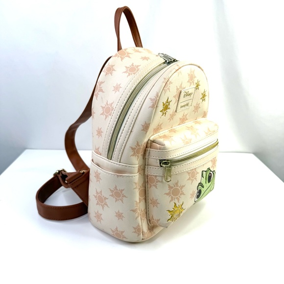 Loungefly Disney Tangled Pascal Sun Mini Backpack - Picture 6 of 10